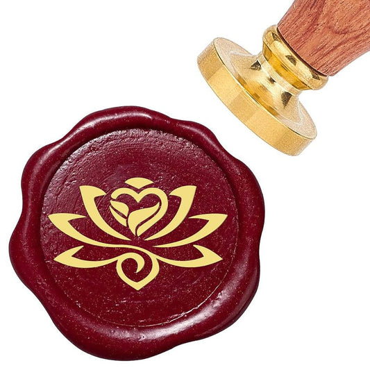 Lotus Wax Seal Stamp