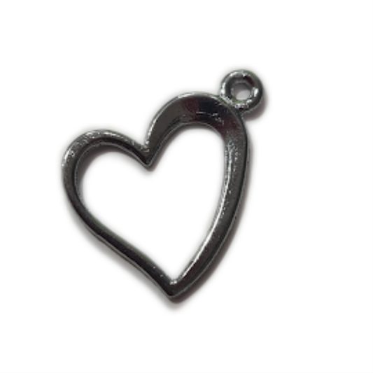 Silver Heart Charm