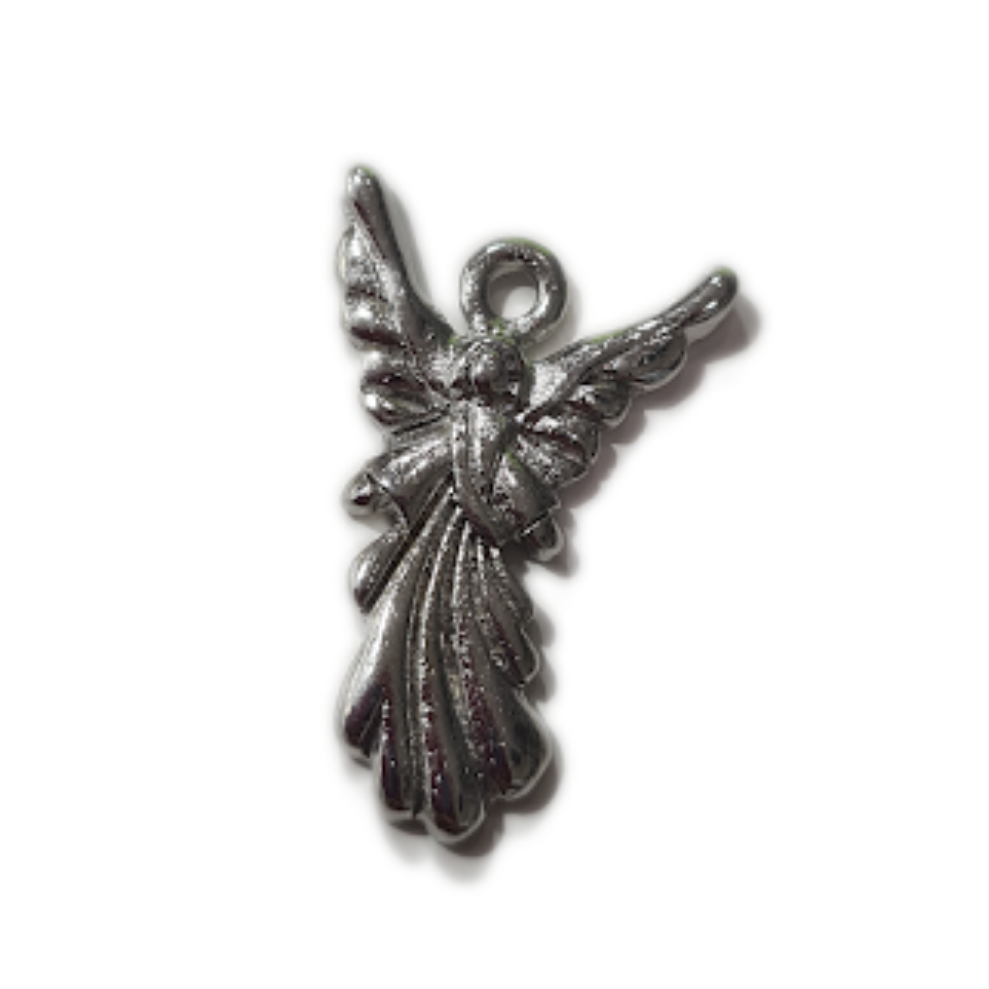 Silver Angel Charm Pendant