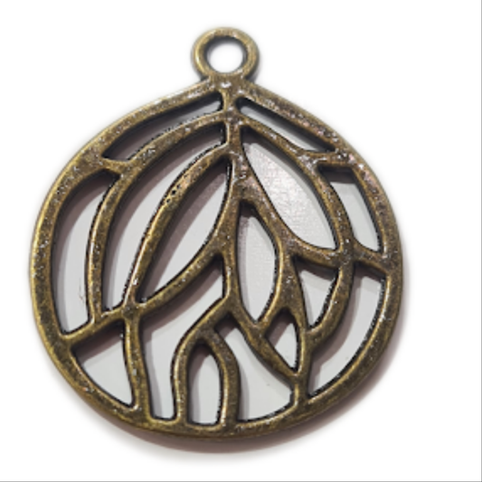 Bronze Tree Charm Pendant