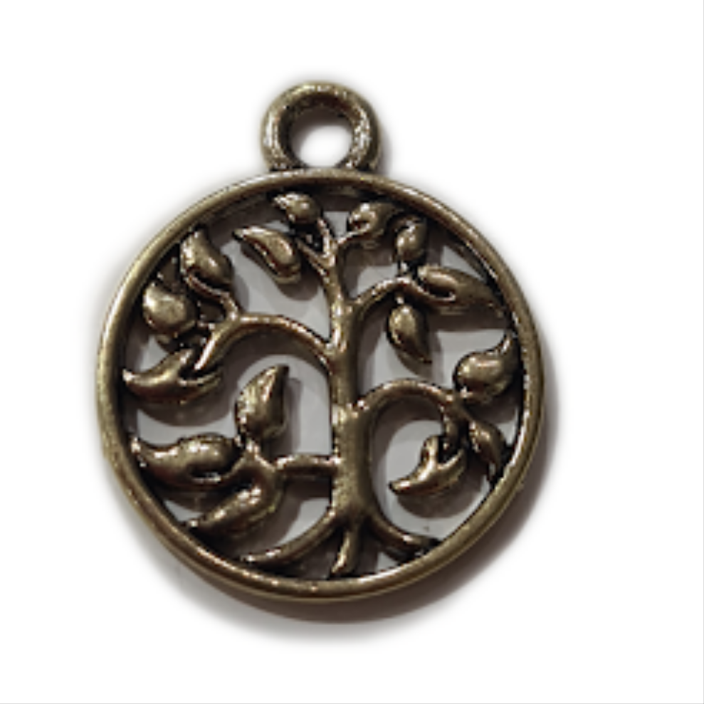 Delicate Gold Tree Of Life Charm