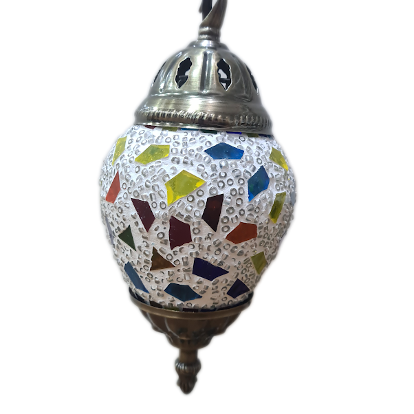 Turkish Mosaic Swan Lamp - TL15