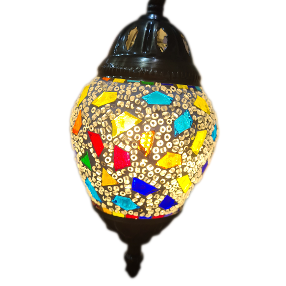 Turkish Mosaic Swan Lamp - TL15