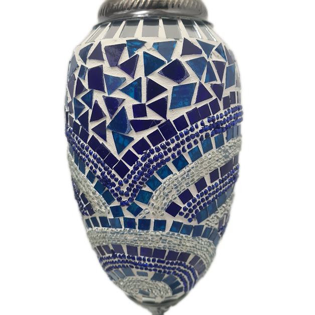 Turkish Swan Mosaic Lamp - TL21