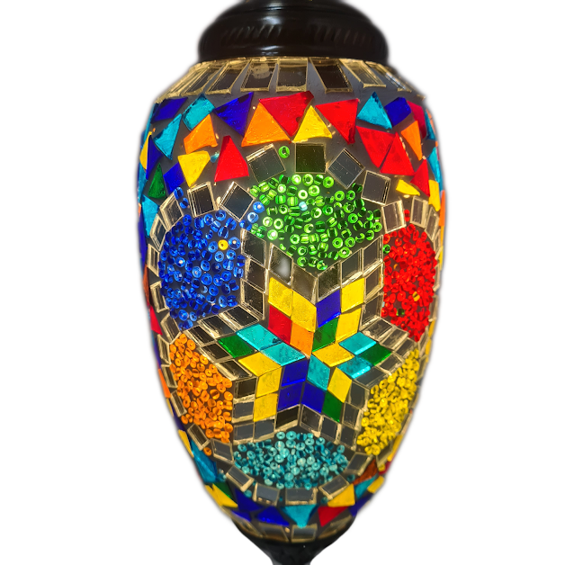 Turkish Swan Mosaic Lamp - TL21