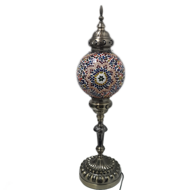 Large Globe Turkish Mosaic Lamp - TL20