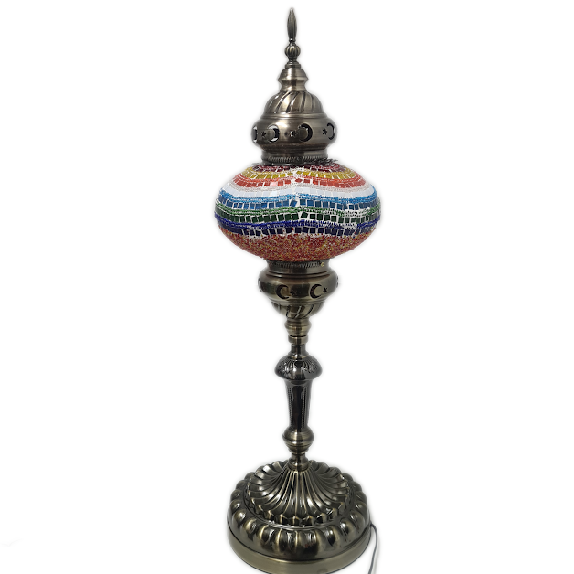 Large Globe Turkish Mosaic Lamp - TL25