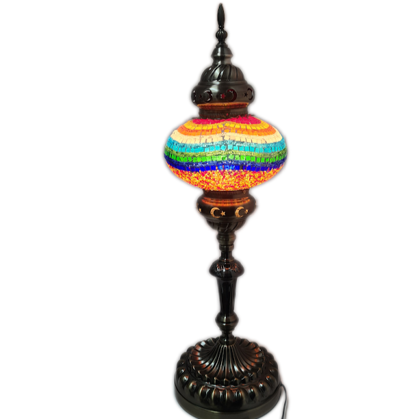 Large Globe Turkish Mosaic Lamp - TL25