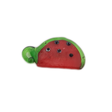 Watermelon Lampwork Glass Bead