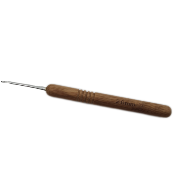 2.0mm Crochet Hook With Bamboo Handle