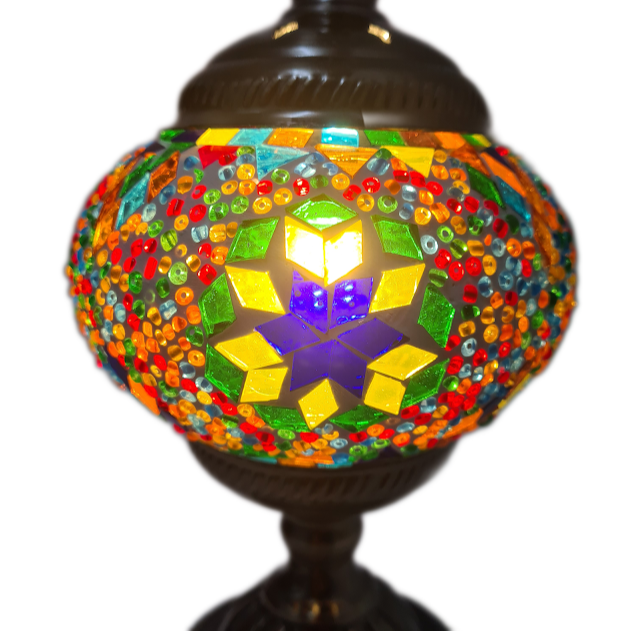 Small Turkish Mosaic Table Lamp - TL3