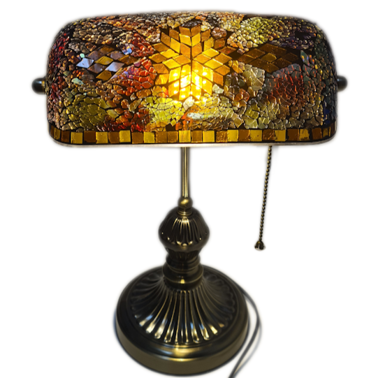 Mosaic Desk Lamp with Chain -TL63