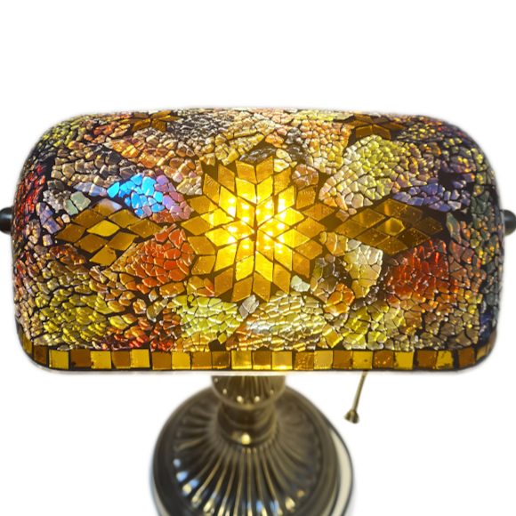 Mosaic Desk Lamp with Chain -TL63