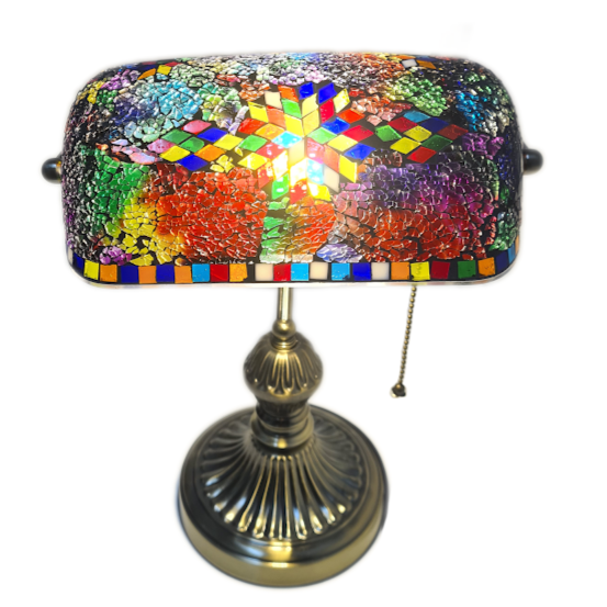 Mosaic Desk Lamp with Chain -TL63