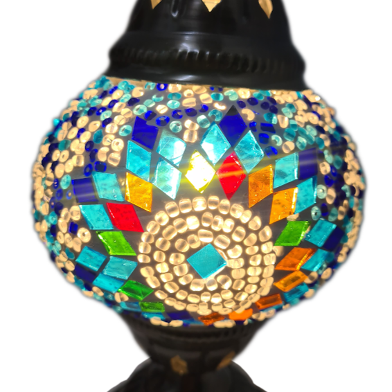 Small Turkish Mosaic Lamp - TL2