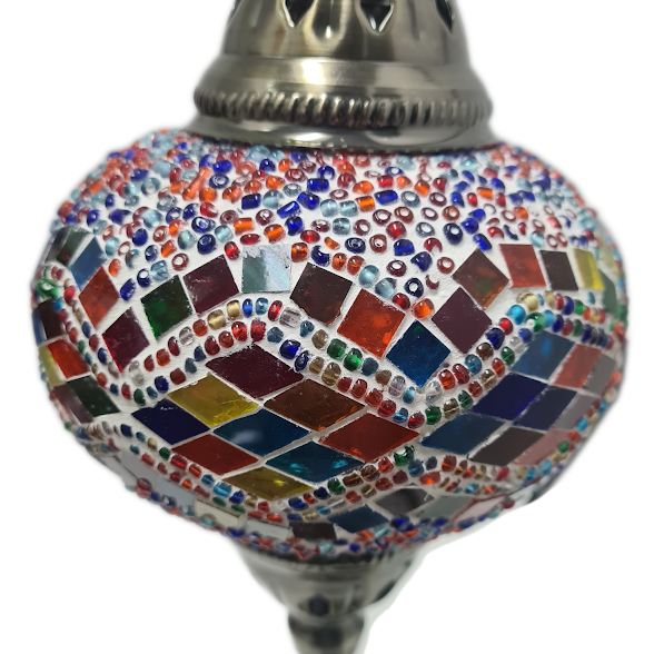 Turkish Mosaic Swan Lamp Tall TL17