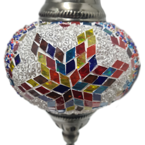 Turkish Mosaic Swan Lamp Tall TL17