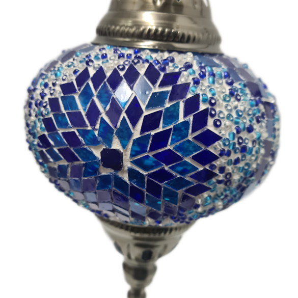 Turkish Mosaic Swan Lamp Tall TL17