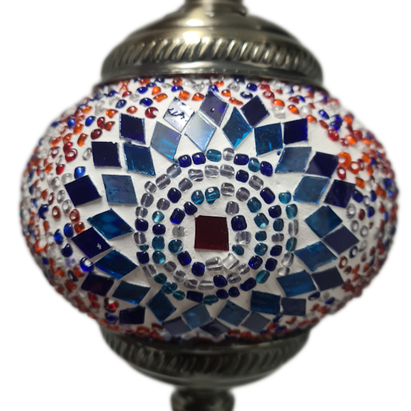 7 Globe Turkish Mosaic Lamp