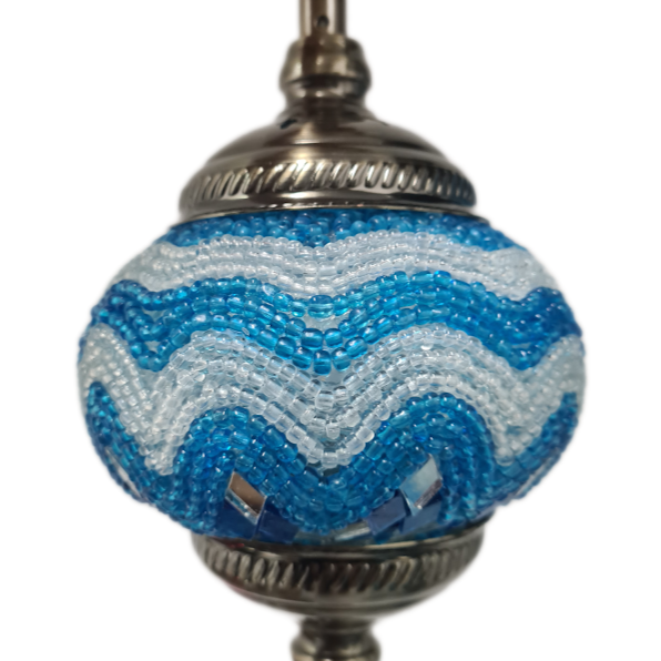 7 Globe Turkish Mosaic Lamp