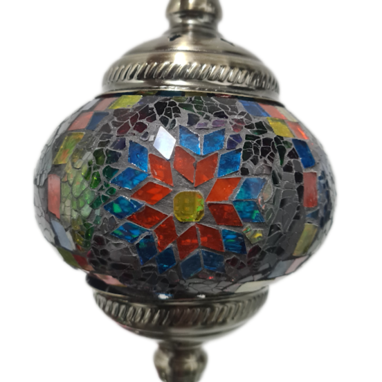 7 Globe Turkish Mosaic Lamp