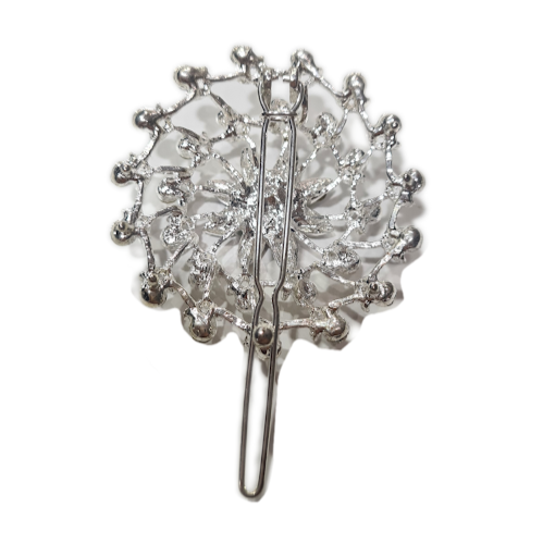 Silver Dandelion Brooch