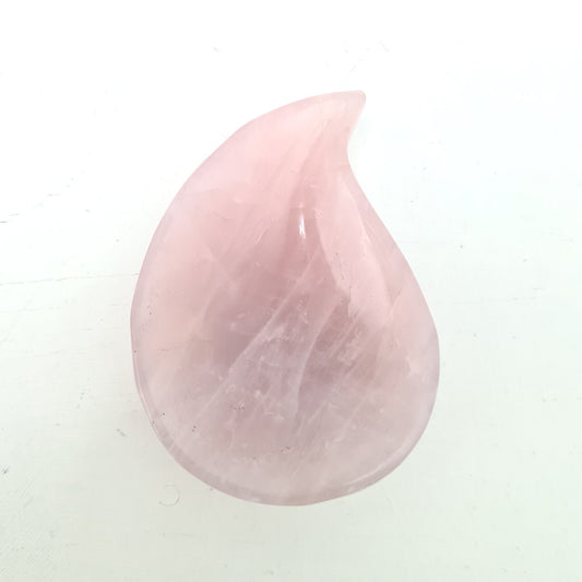 Rose Quartz Tear Drop Bowl