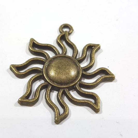 Bronze Sun Pendant