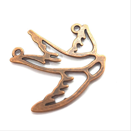 Copper Bird Pendant