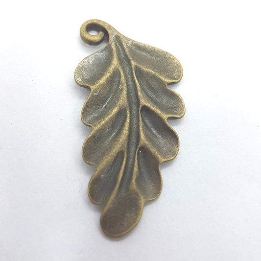 Bronze Leaf Pendant