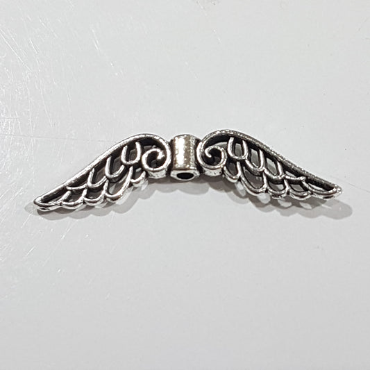 Silver Angel Wing Charm