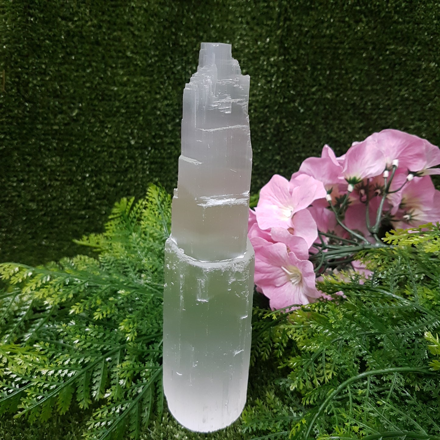 Selenite Tower 15cm