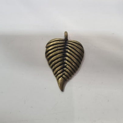 Bronze Leaf Pendant