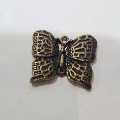 Butterfly Bronze Charm Pendant