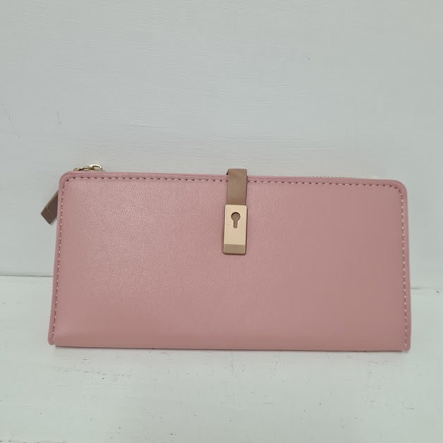 Light Pink Leather Purse