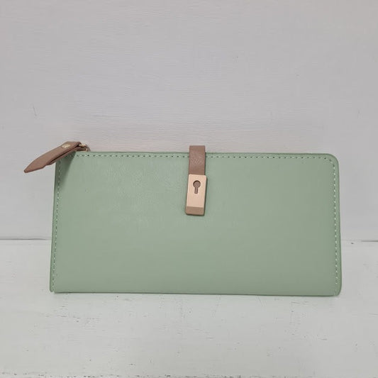 Light Green Leather Purse