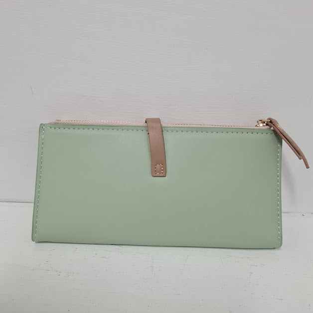 Light Green Leather Purse