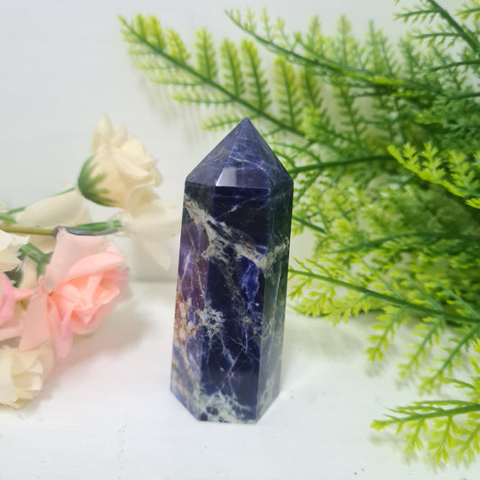 Sodalite Gemstone Point