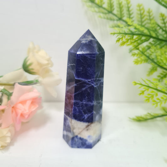 Sodalite Gemstone Point