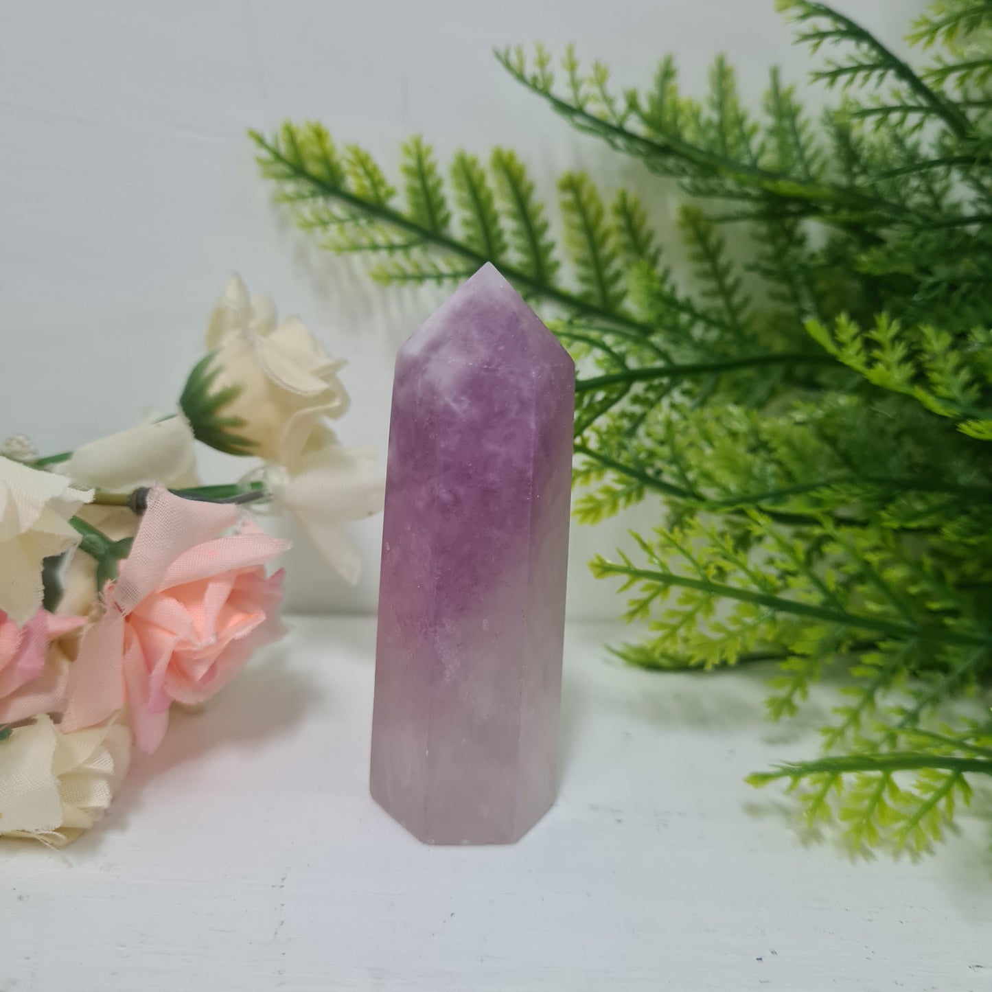 Purple Fluorite Point