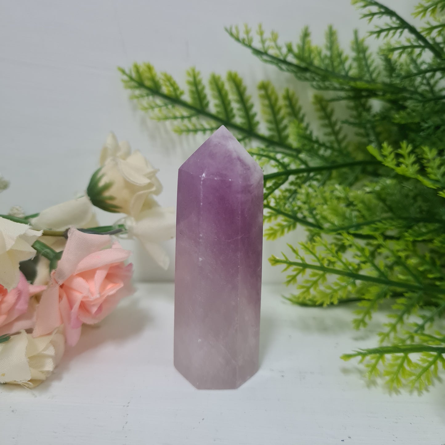 Purple Fluorite Point