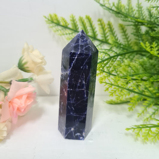 Sodalite Gemstone Point