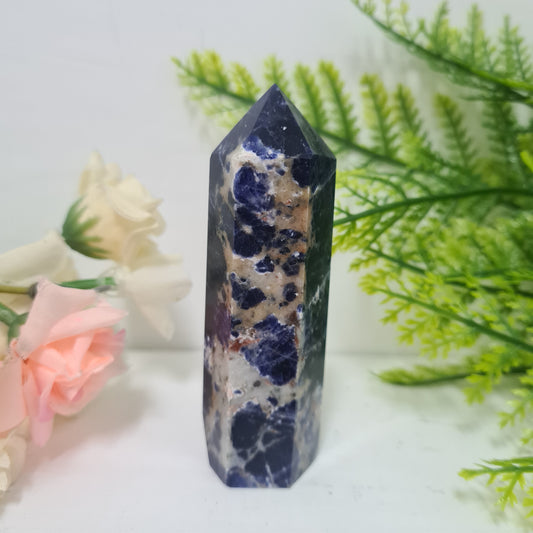 Sodalite Gemstone Point