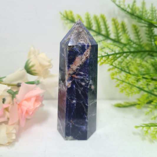 Sodalite Gemstone Point