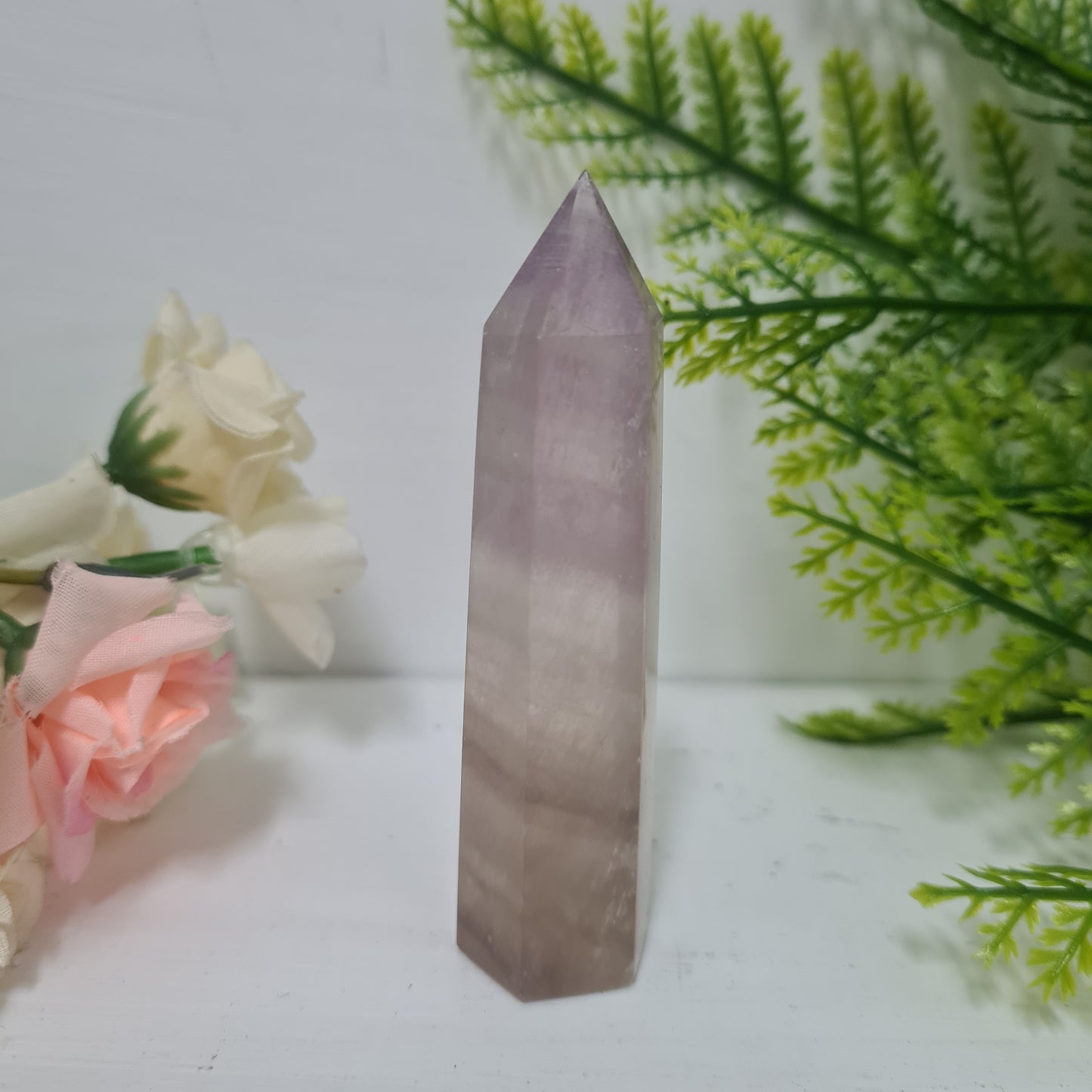 Purple Fluorite Point