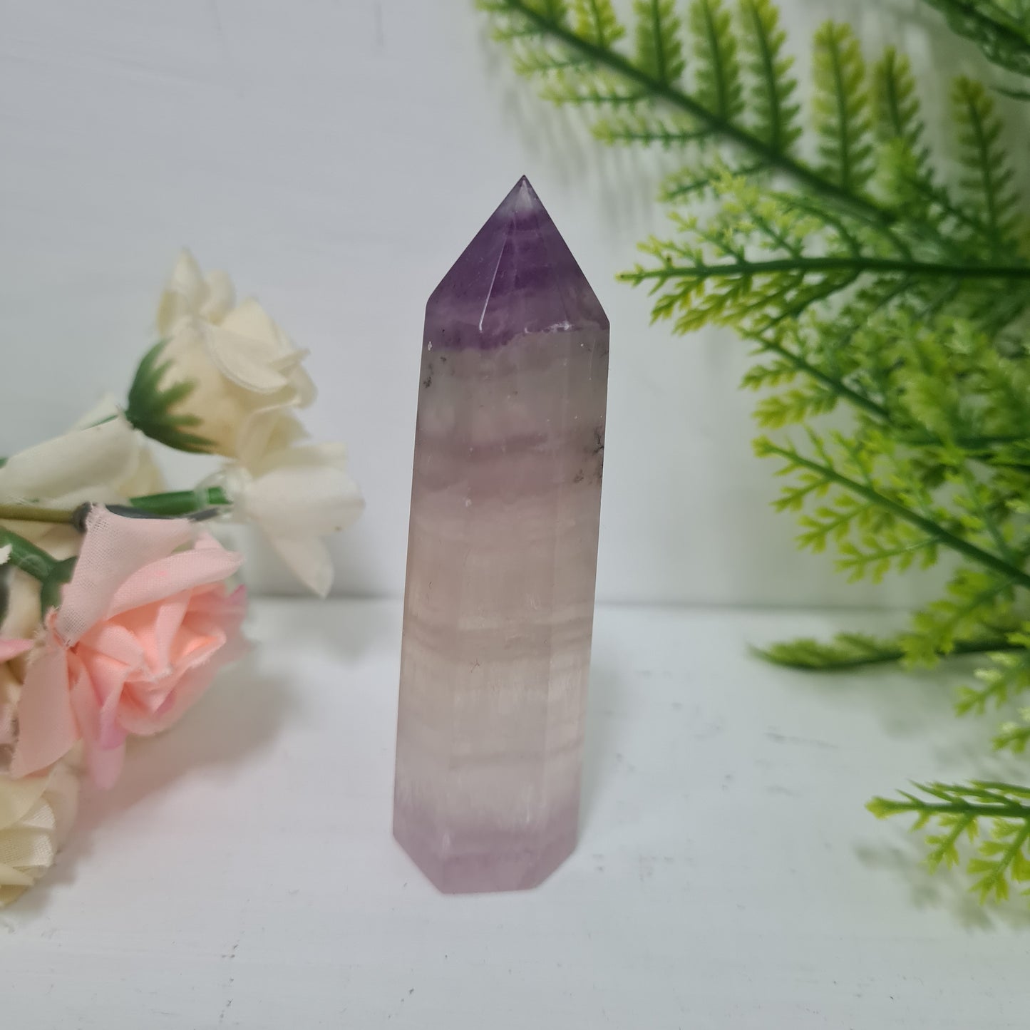 Purple Fluorite Point