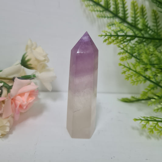 Purple Fluorite Point