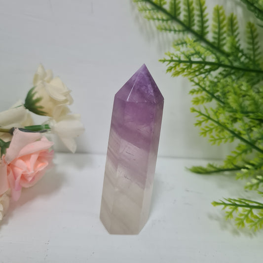 Purple Fluorite Point