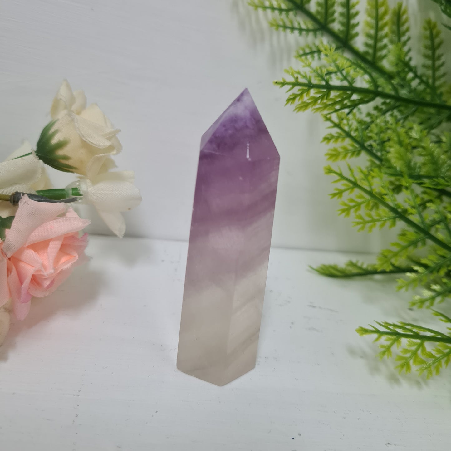 Purple Fluorite Point