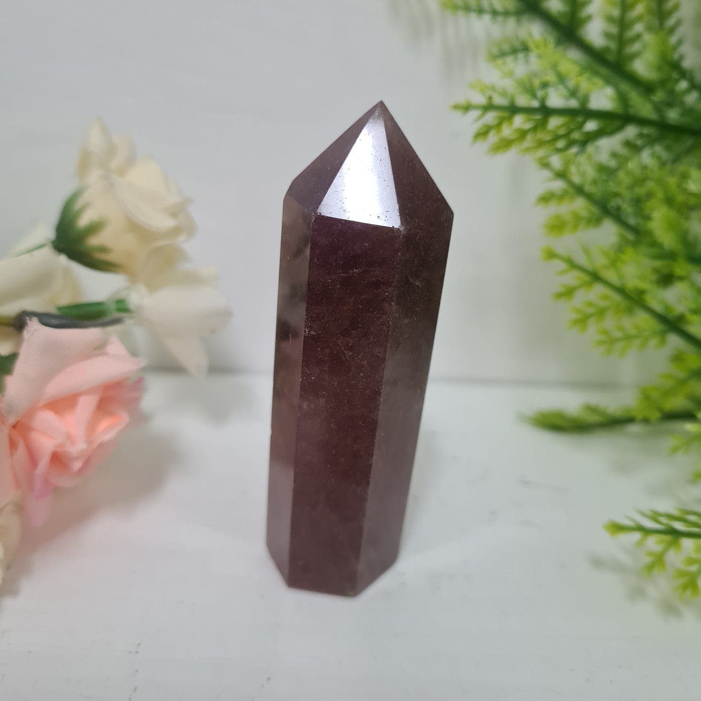 Strawberry Quartz Gemstone Point